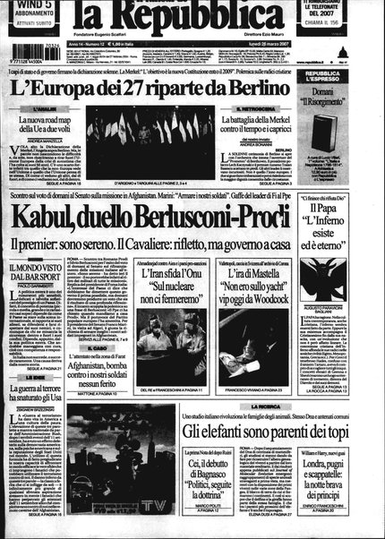 Il lunedì de La repubblica